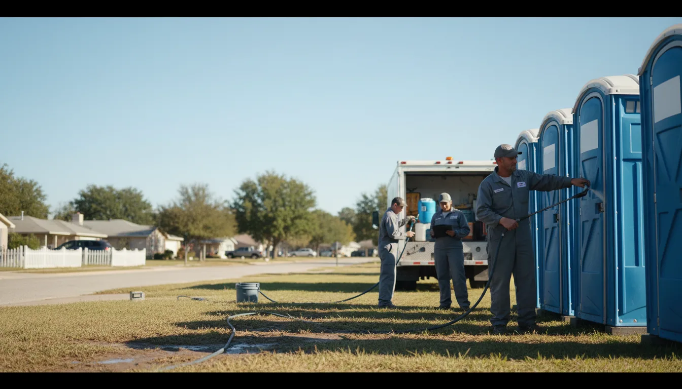 Long-Term Portable Toilet Rental in Baker, CA near me